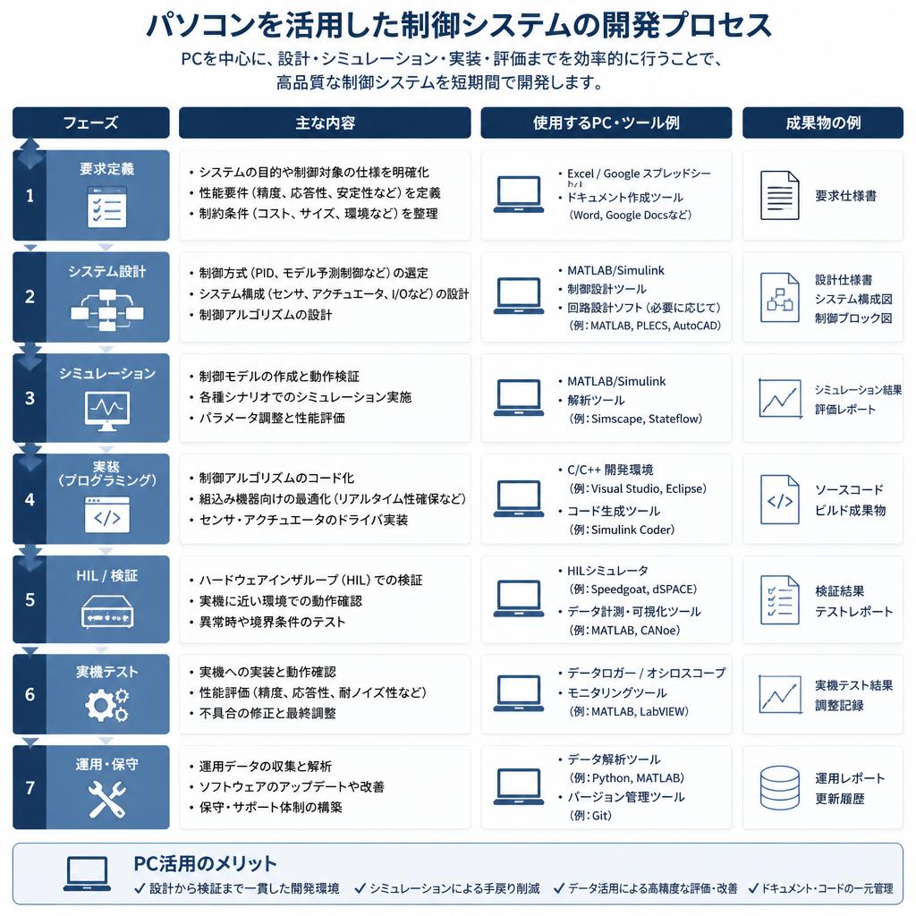 2. パソコンを用いた制御システム開発