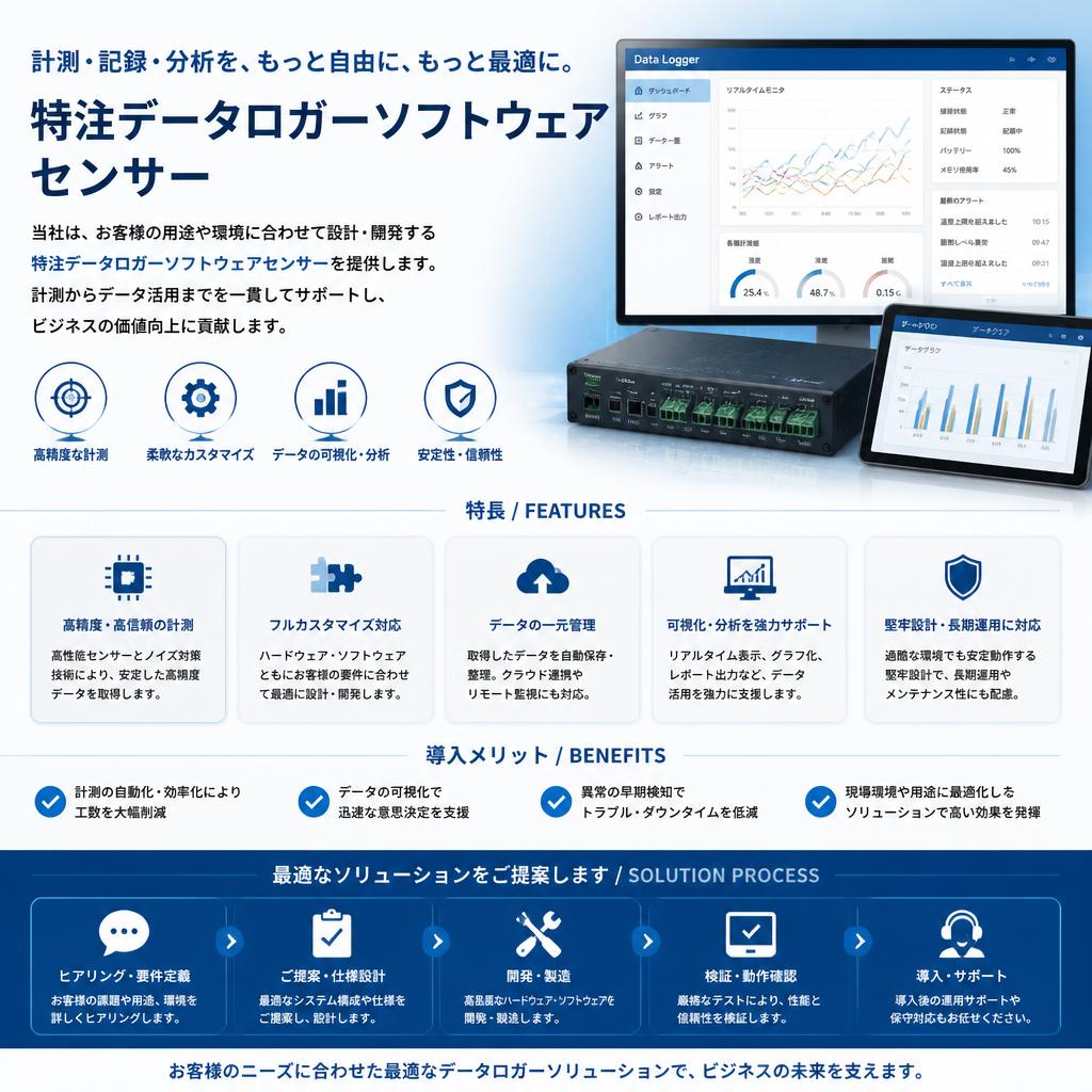 特注開発のメリット
