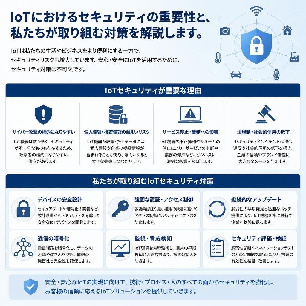 セキュリティ対策と信頼性