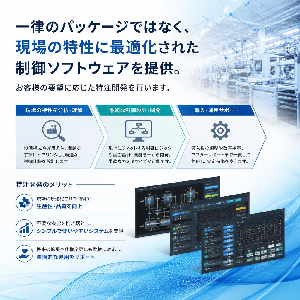 特注ソフトウェア開発