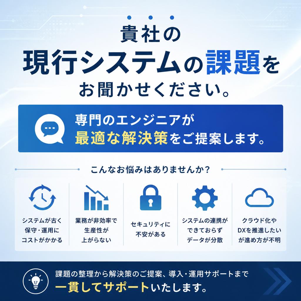 今すぐお問い合わせを！