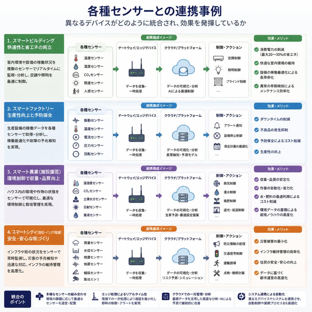 4. センサーとの連携実績