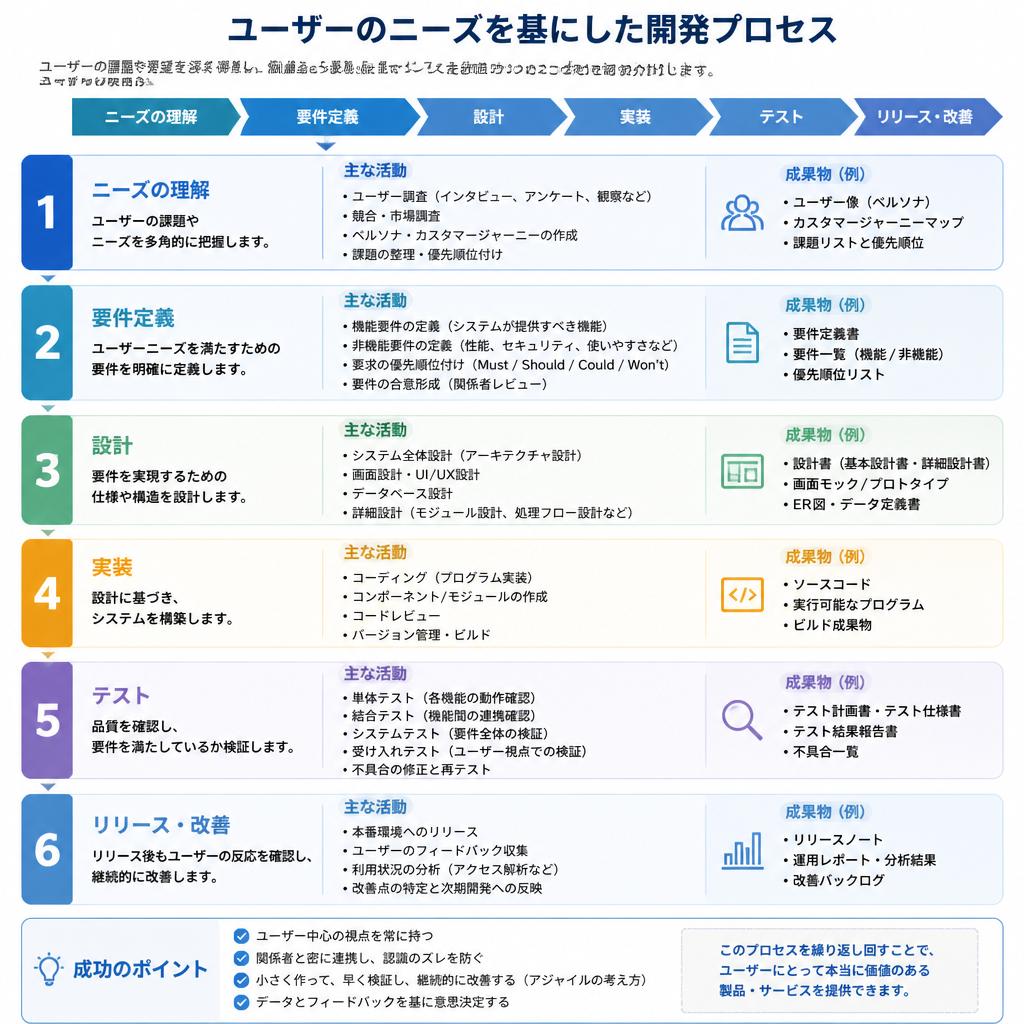 当社の開発プロセス
