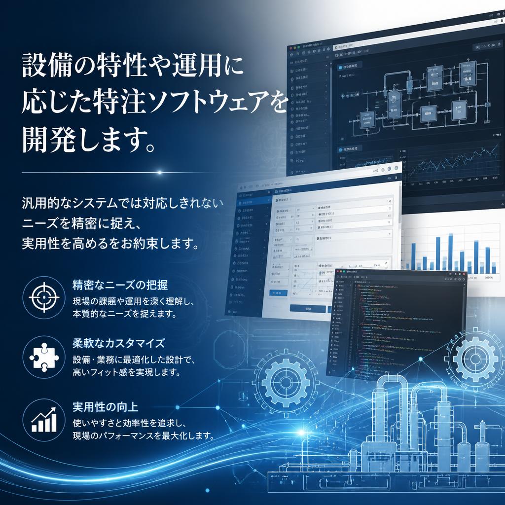 特注ソフトウェア開発の魅力